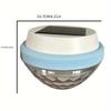 LED Solar-Powered Floating Lights 7 Color-Changing Modes for Pools, Fountains, Garden Patio Outdoor Lighting, Fountain Lighting