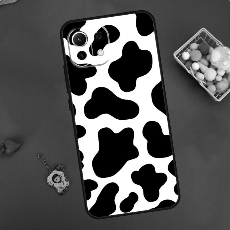 Cow Print Case For Xiaomi 11T 12T 13T 14T Pro 13 14 15 Ultra POCO X7 Pro X3 X5 X6 M6 F5 F6 Pro Cover
