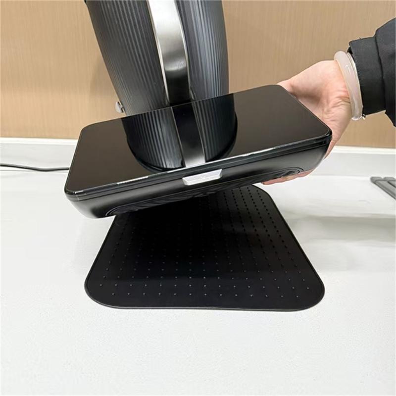 Nonslip Food Processor Base Mat Heat Resistant Silicone Texture Collection Tray Food Processor Accessories for Kitchen