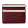Gucci Logo Two-Tone Leather Card Holder Men accessories Red Ivory 817043-AAEGG-6247