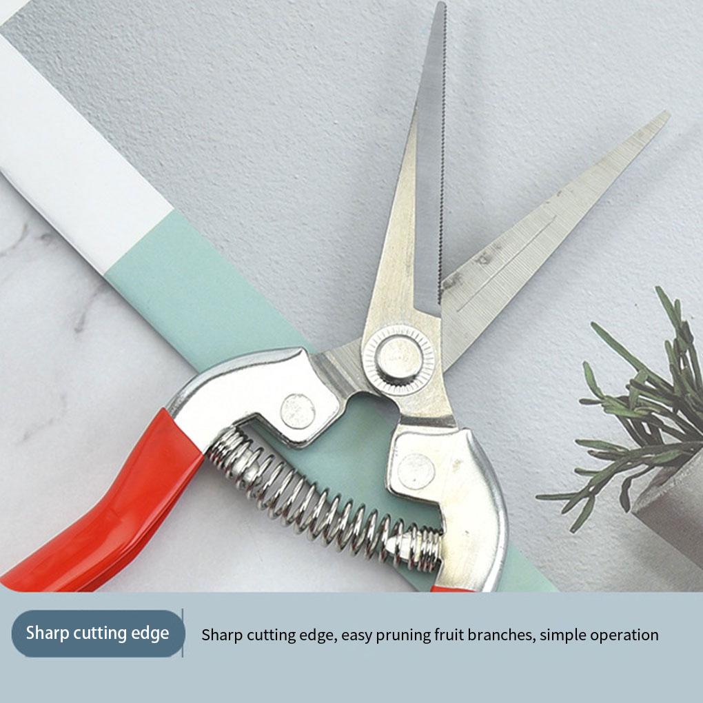 Stainless Steel Pruner Garden Shears - Easy And Efficient Garden Pruning Tools Garden Scissors Gardening Tools