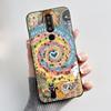 Casing For Nokia 8.1 Plus / Nokia 7.1 Phone Case Aesthetic Fashion Cute Cat Black Matte Soft TPU Silicone Shockproof Back Cover