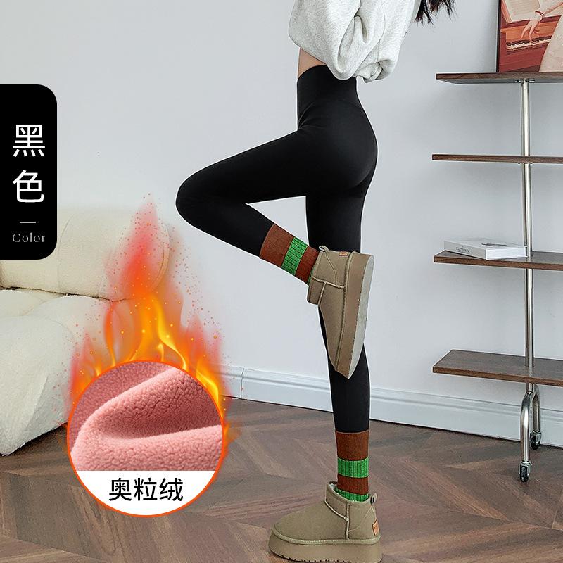 

Женские брюки-акула осенне-зимние утолщенные термолеггинсы с высокой талией серые леггинсы для йоги могут быть высокоэластичными и теплыми XXXL