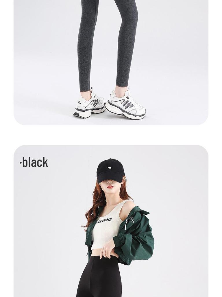 Women's Fleece-Lined Velvet Leggings - Autumn/Winter 2025 Style, Warm & Thick for Outdoors & Leisure