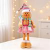 Plush Material Gingerbread Man Plush Ornament Biscuit Man Christmas Decor  Window Display