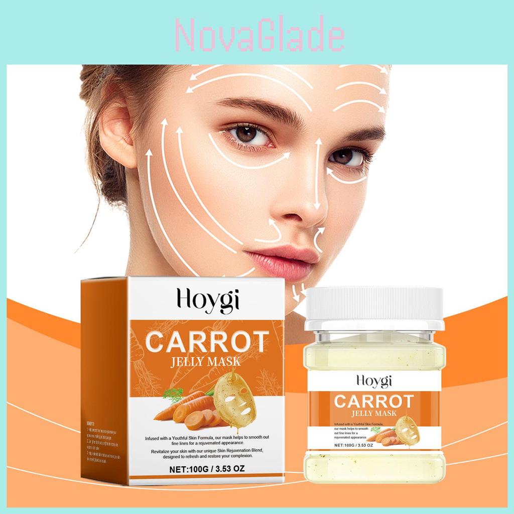Hoygi Carrot Moisturizing Face Mask Powder For Gentle Hydration And Radiant Skin