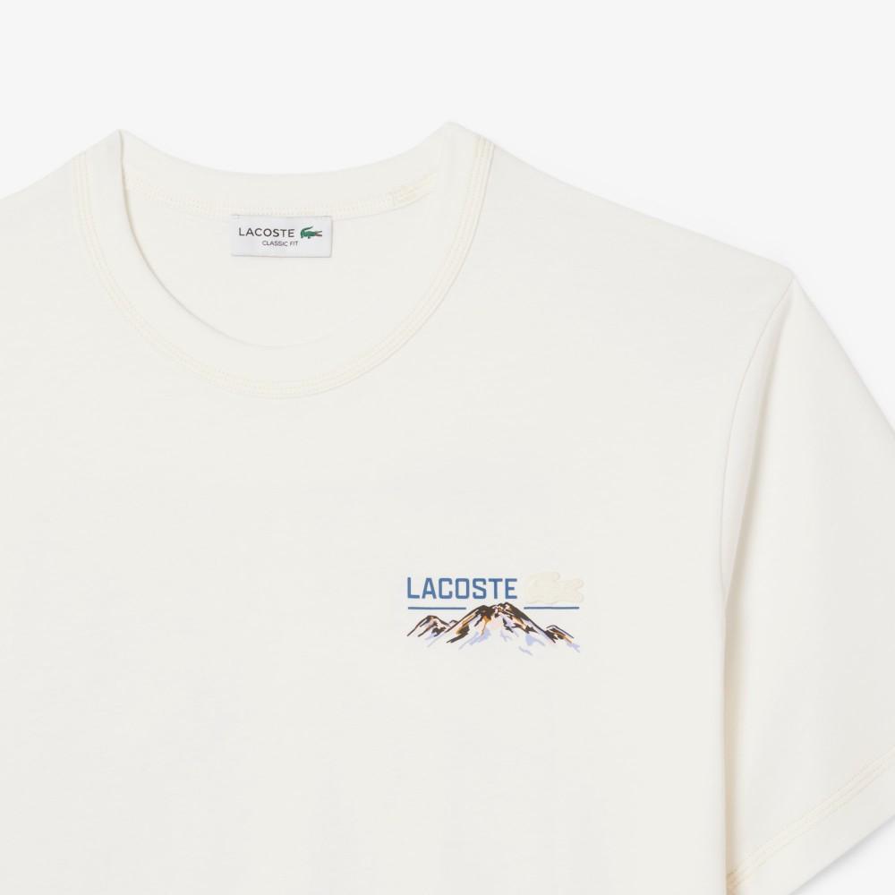 Lacoste Men's Mountain Back Graphic Short-Sleeve T-shirt TH5825-55N70V