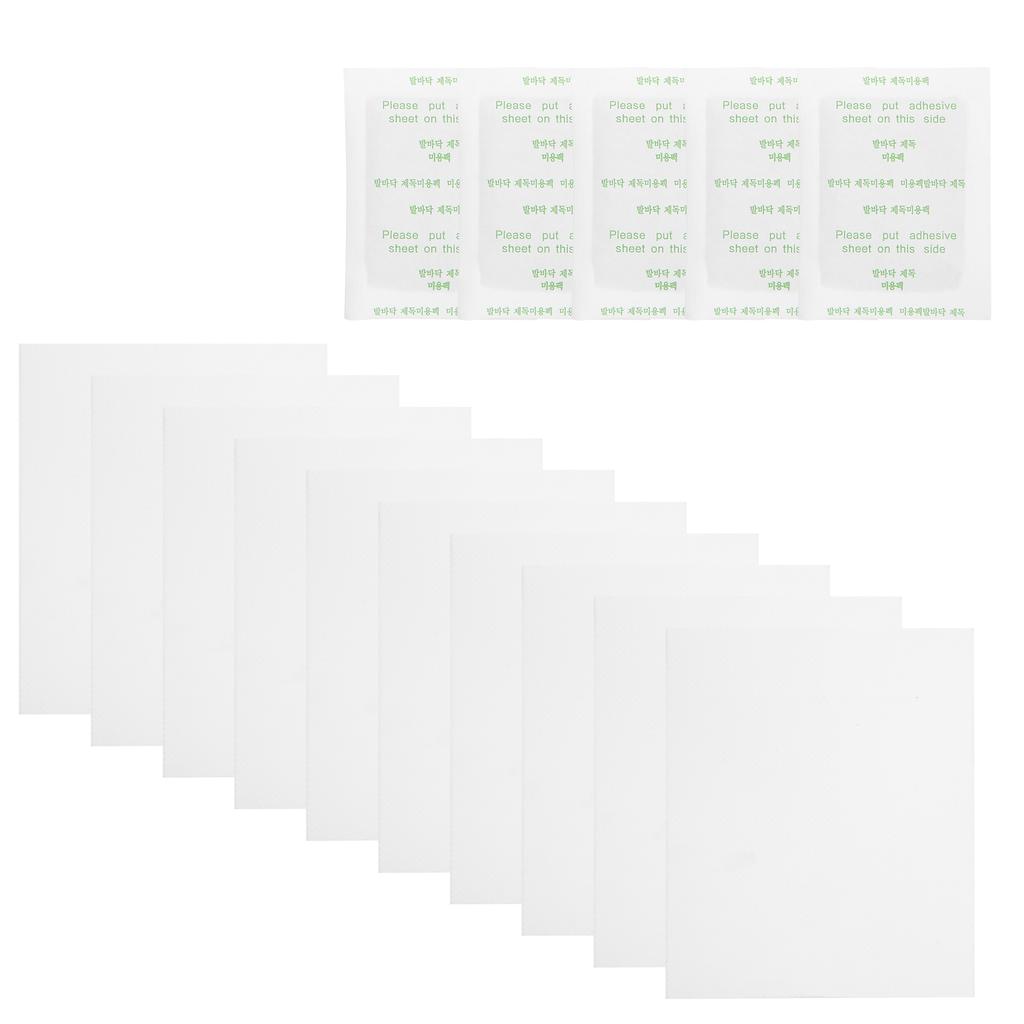 10pcs Wormwood Foot Patch Detox Clearing Damp Foot Patch Pad for Healthy Care