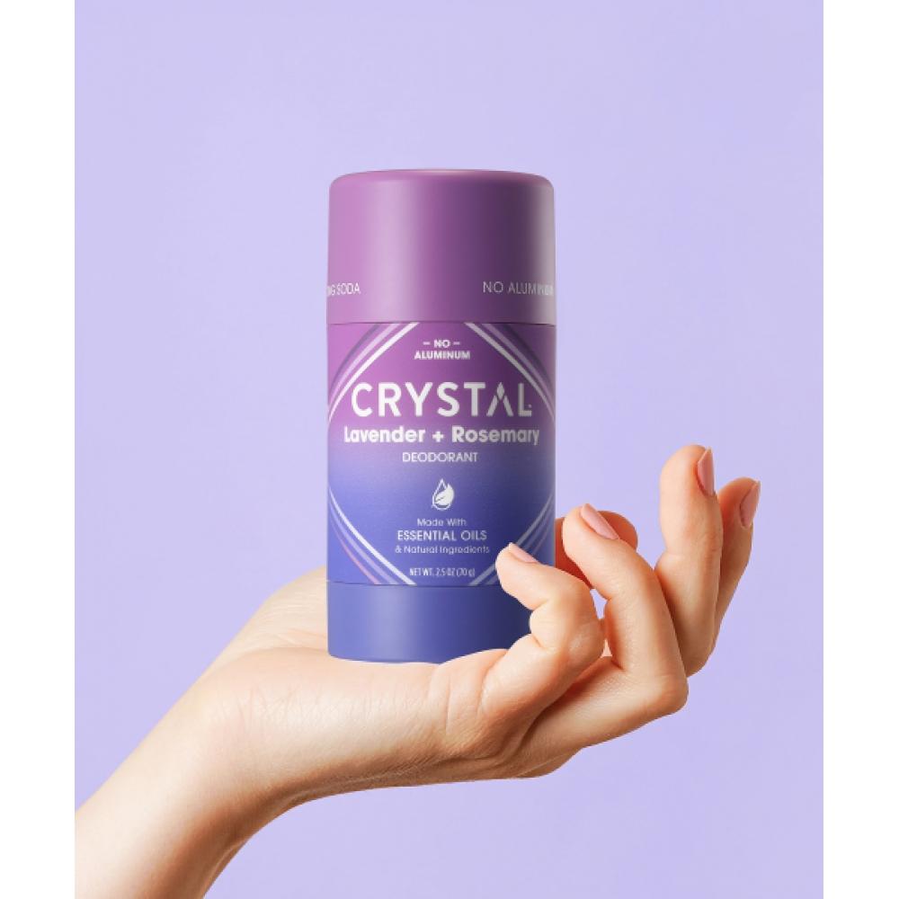 Crystal Crystal Magnesium Deodorant Lavender+rosemary 70g