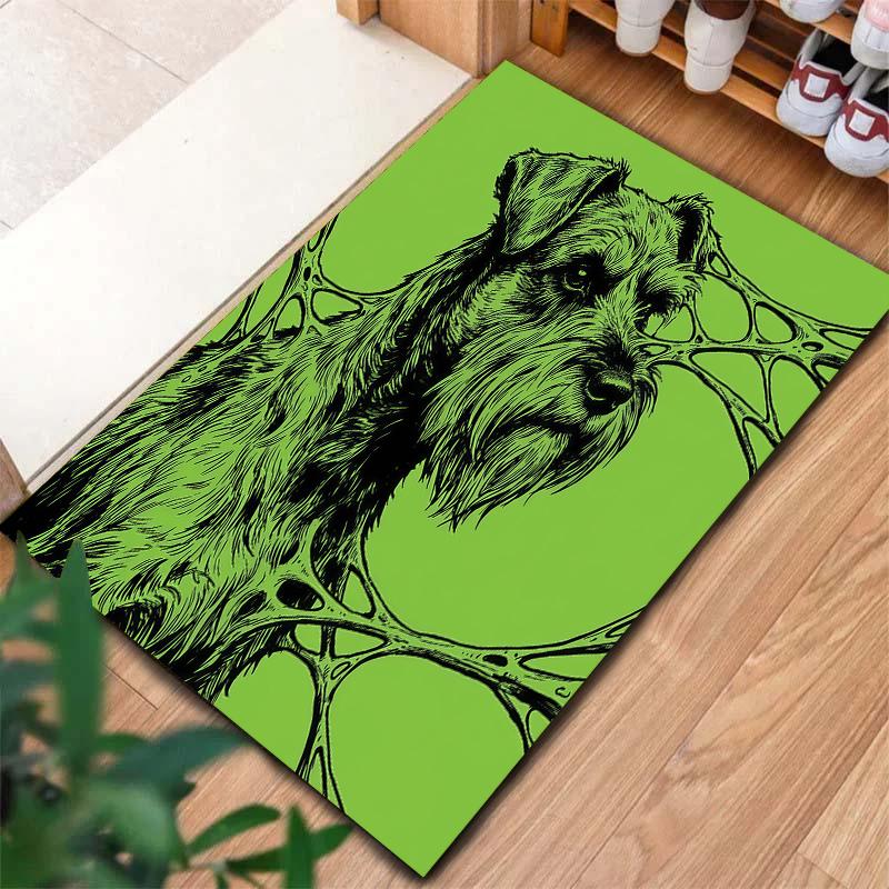 Green mucus animal Pattern Square Carpet,Area Rug,Carpet Rug for Living Room Bedroom Sofa Playroom Decor,Non-slip Floor Mat,Holiday Birthday Gifts