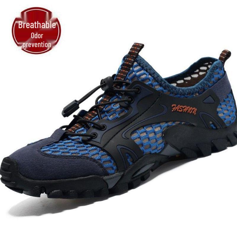 Men's Quick-Dry Non-Slip Outdoor Wading Shoes for Fishing, Hiking, and Mountaineering