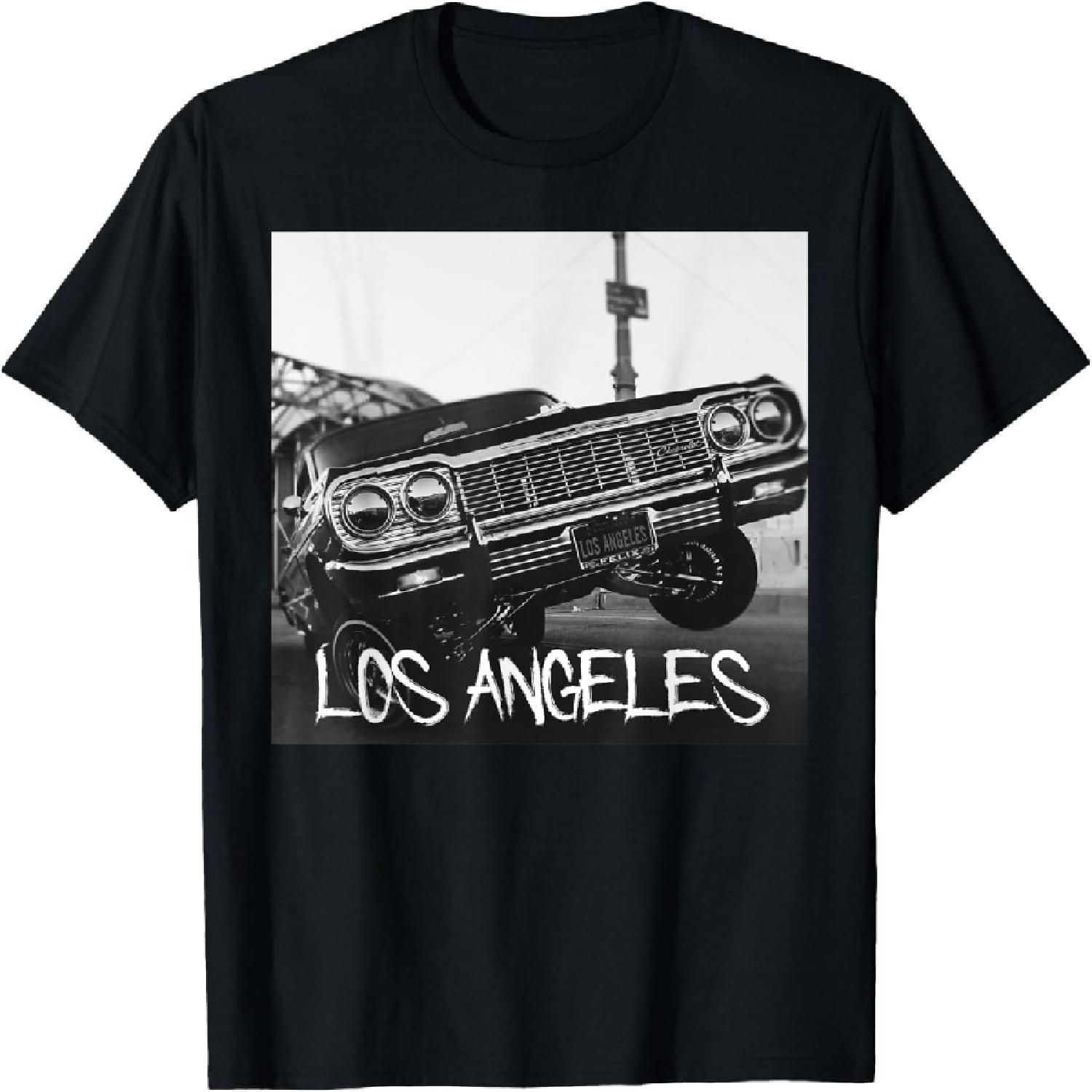 Los Angeles California Shirts Hydraulic Lowrider LA Gifts T-Shirt XXXXXL разноцветный