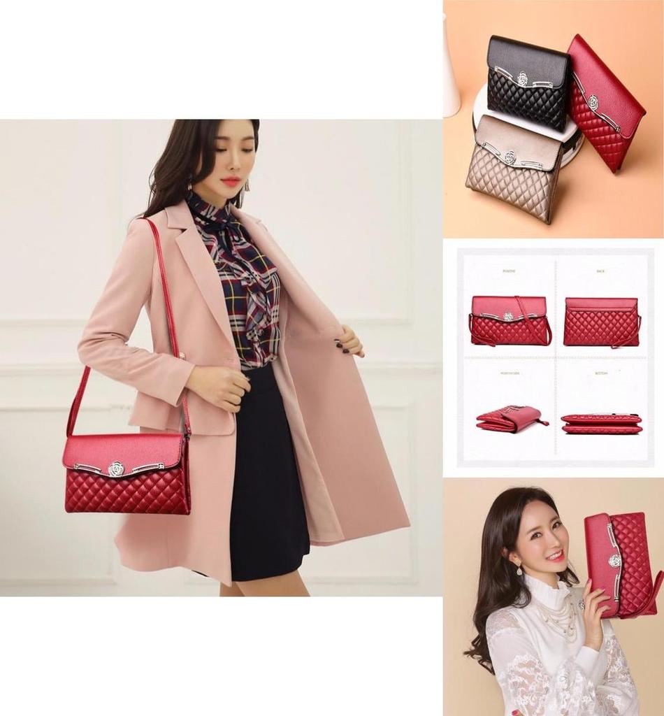 Elegant Fashion Crossbody Bag With Premium Pu Leather For Womens Daily Use