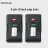 Suitcase Accessory Set: Buckle, Combo Lock, Handle & Leather Case B35 – Ideal for Travel & Daily Use.