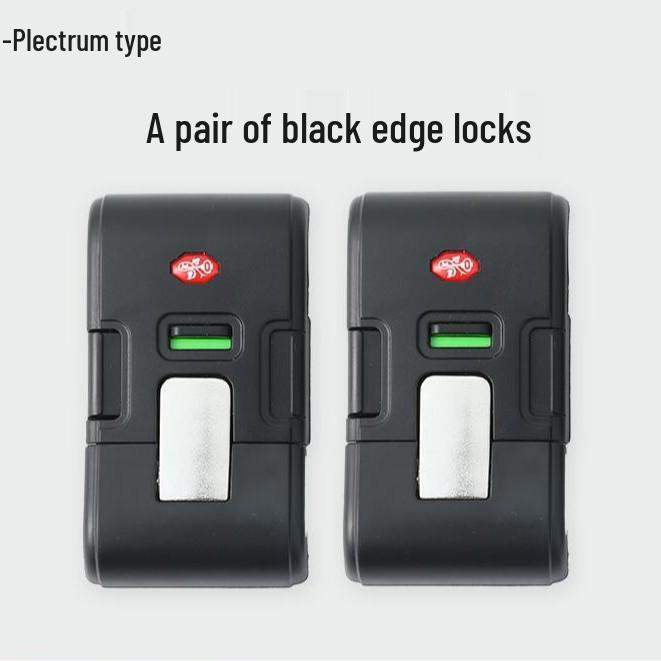 Suitcase Accessory Set: Buckle, Combo Lock, Handle & Leather Case B35 – Ideal for Travel & Daily Use.