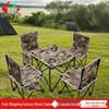 Longxia Outdoor Portable Camouflage Folding Table & Chair Set