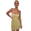 2023 Sexy Slimming Bodycon Sequin Spaghetti Strap Dress for Nightclubs