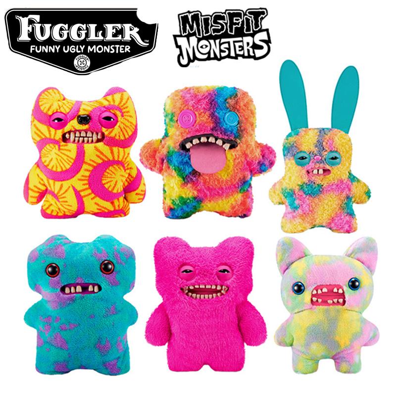 Fuggler Monștrii cu Dinți Amuzanți Urați Jucării de Pluș Fuggler Kawaii Moale Bigg Fugg Jucării de Pluș Perne Păpușă Drăguță din Plus Cadou 47CM