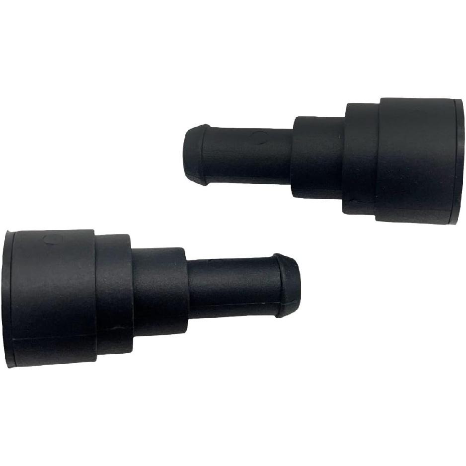 2PCS Heater Core Coolant Hose Connector Inlet/Outlet 3/4In. Tube X 5/8In 800-409 Compatible With Avalanche Suburban Express Silverado Sierra 1500