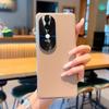 For Vivo V31 5G/V40 Pro/V50/V50 Pro/V60/X200 FE Case Lychee Pattern Leather Metal Alloy Camera Frame Protection Back Case Cover