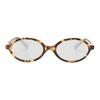 MIU MIU Regard Letter Logo Oval Sunglasses Women Sunglasses Tortoiseshell SMU04Z