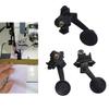 Sewing Machine Roller Presser Foot Metal Hemming Presser Foot With Roller Wheel Domestic Sewing Machine Accessories