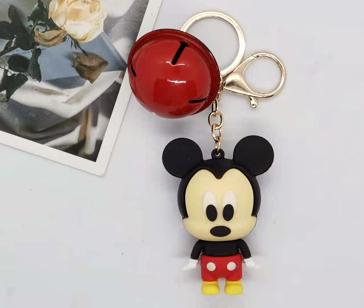 

Creative Cartoon Cross Border Large Mickey Minnie Goofy Winnie The Bear Jumping Tiger Donald Duck Daisy Keychain Bag Y2k Fashion