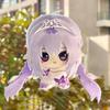 10 cm Anime Honkai Star Rail Castorice Hyacinthia Peluche Poupée Remplie Jouets Qingque Peluche Pendentif Porte-clés Cadeau d'Anniversaire Noël