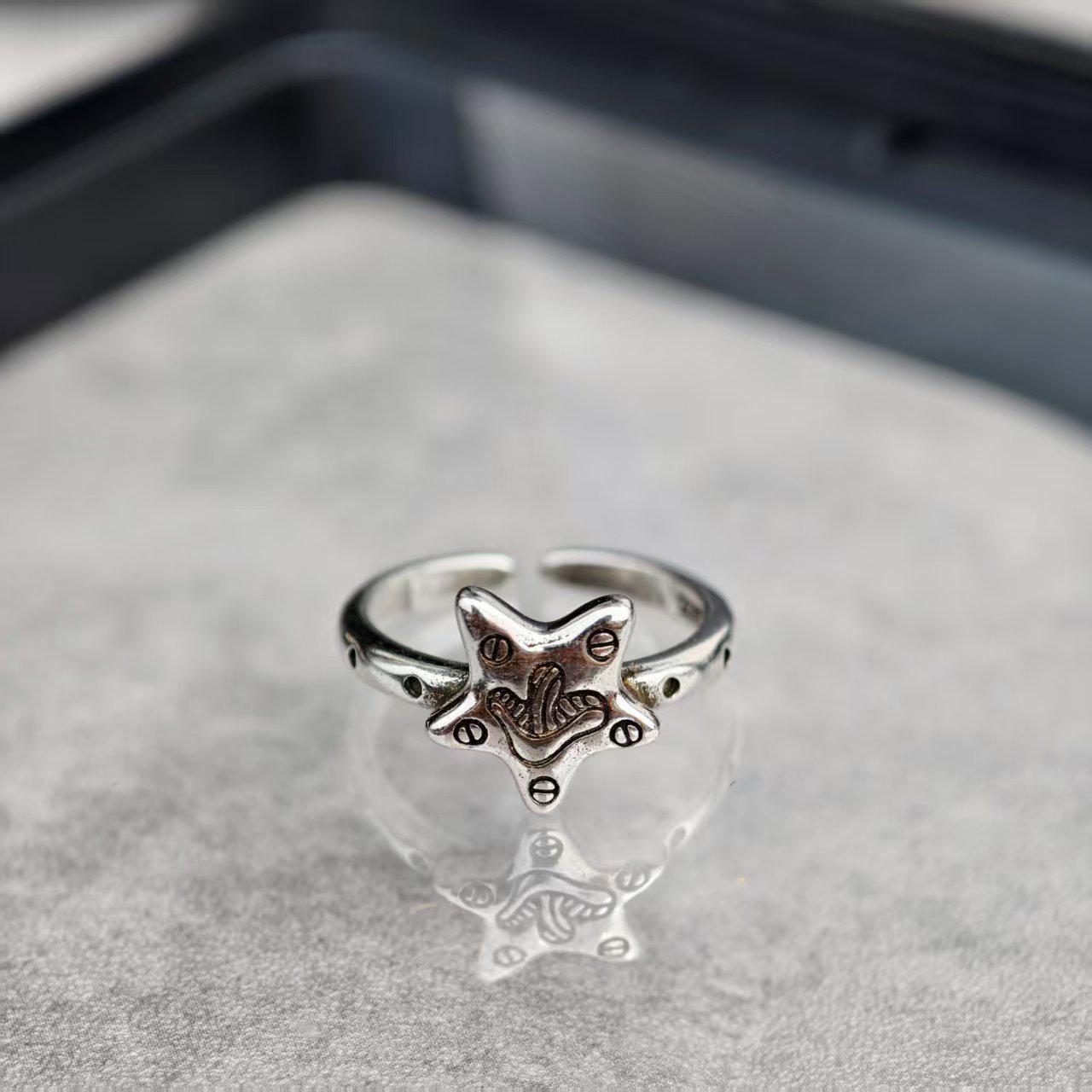 

Женское розовое кольцо на указательный палец с эмалью в виде сердца - Нишевый дизайн с простой индивидуальностью Adjustable Opening