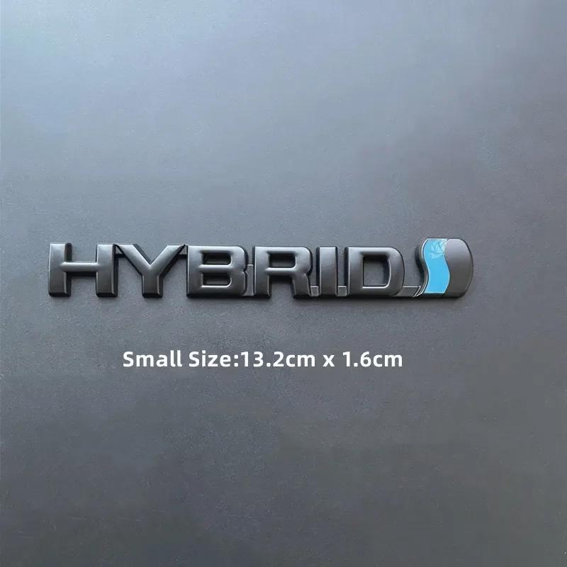 Autocolante Embleme Insigne Metalice 3D HIBRID Aripă Laterală Portbagaj Spate Pentru Toyota Prius Camry Crown Auris Rav4s TRD
