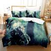3D Touhou Project Remilia Scarlet Bedding Set Cartoon Anime three-piece set Adult Kid Bedroom Duvet cover Sets 3D Kawaii Girls