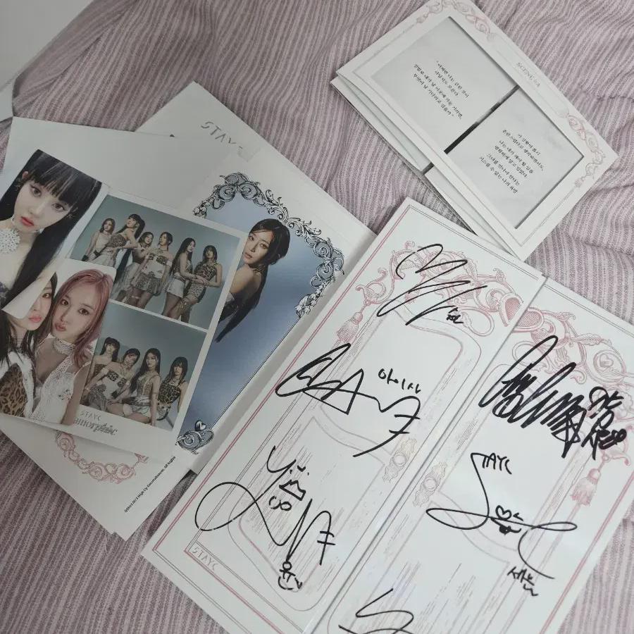 

Stacy s Stayc Cheeky Lcy Thang подписала альбом Foca Vime