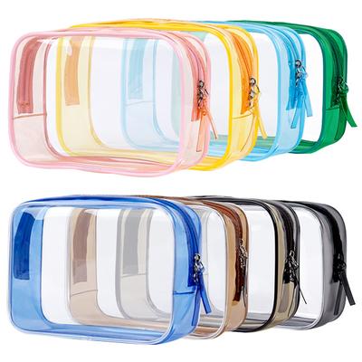 Large Capacity Waterproof Cosmetic Bag Portable Clear Storage Makeup Organizer Bags Supplies