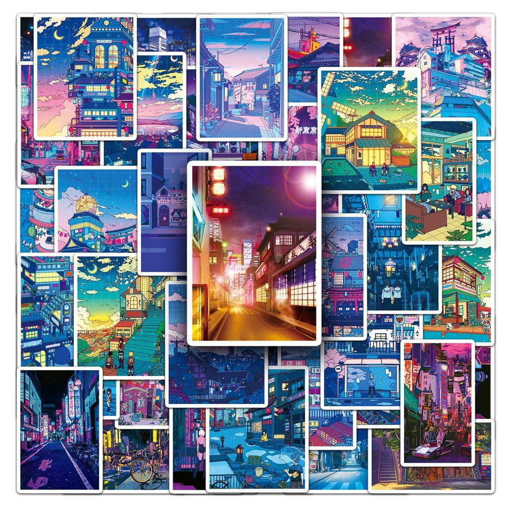 50 Cartoon Guka Hand Account Waterproof Decorative Skateboard Mobile Phone Case Suitcase Stickers