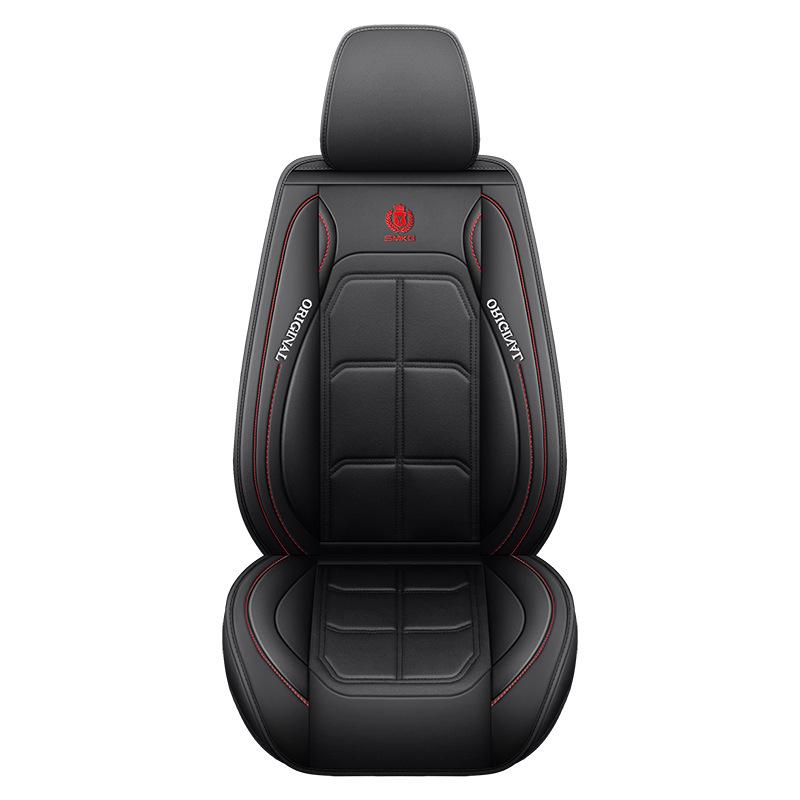 Universelle PU-Leder-Autositzbezug - Vollumwickelnd, Ganzjahres, Einteiliges Polster