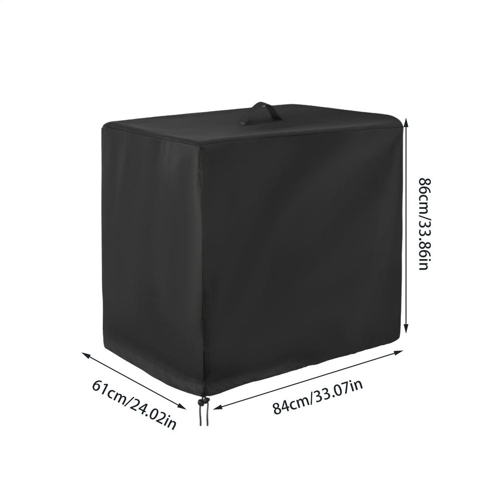 Waterproof Sand Filter Cover Filter Pump Sleeve 420D Oxford Cloth Black Color For Pool Pump Protection Sleeve