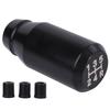 Lebonarie Shift Knob Aluminum Short 78mm for Trucks (Black 5