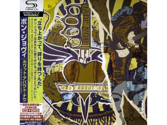

Bon Jovi What About Now SHM-CD CD+DVD Japan Limited Edition UICL-9104 Хард-рок