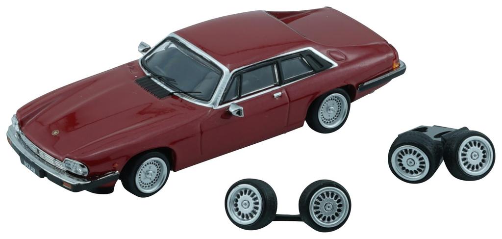 BM CREATIONS Scale Jaguar XJS 1984 Regency Red RHD Finished Product 1/64