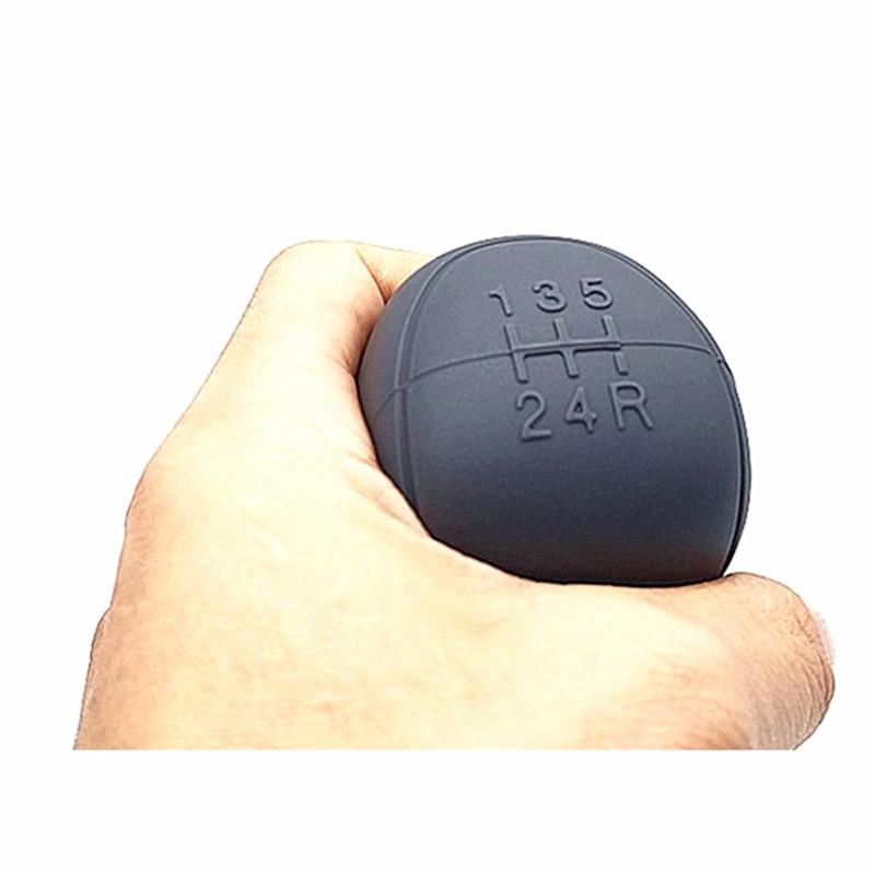 Car Manual Gear Shift Knob Cover Silicone Anti-slip Grip Covers Manual Handle Silicone Protection Auto Interior Accessories