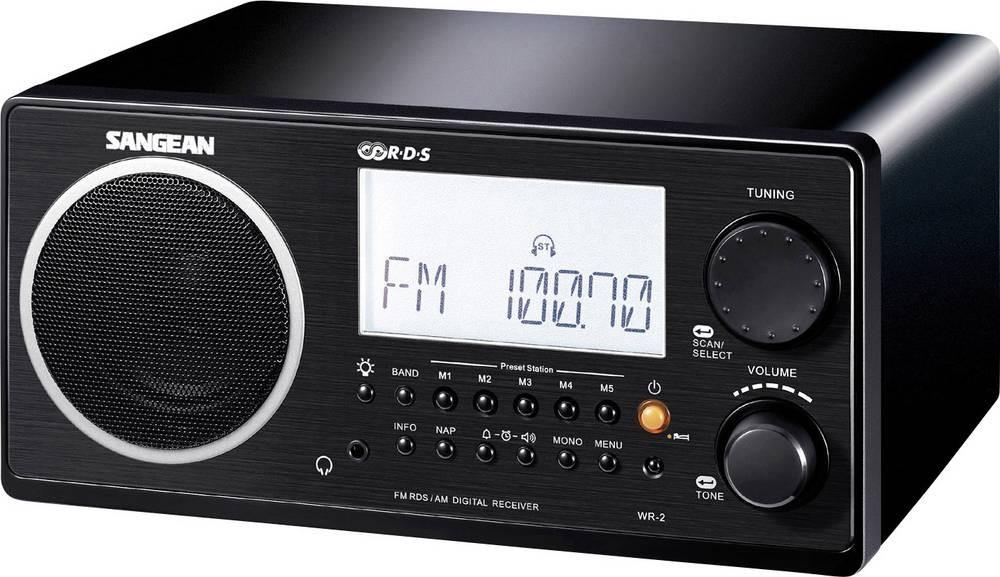 Sangean Wr-2 (AM, FM, Bluetooth), Radio, Schwarz - Bild 4