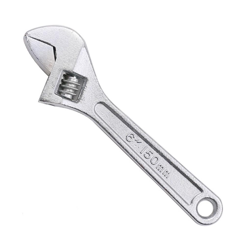 

1 шт., стальной/6-дюймовый/8-дюймовый гаечный ключ, рожковый ключ, инструмент для переключения гаечного ключа 6 Inch 150mm white