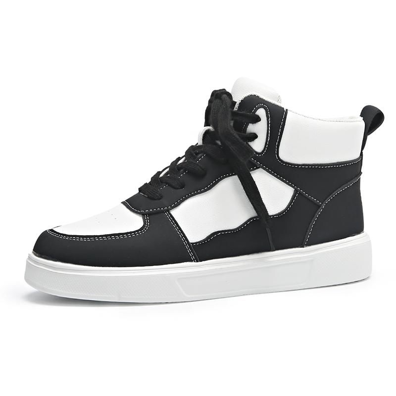 Fashion 2024 New Board Shoes Women's Running Thick Sole Sneakers Fashion Patchwork Lace Up Couple Shoes Student Sport Breathable Loafers