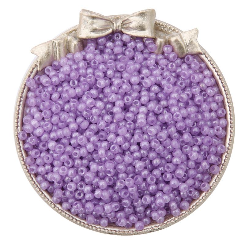 20g 3/4mm imitacja lodów szklanych koralików ryżowych materiał ręcznie robiony diy kolczyki koralikowe bransoletka akcesoria do włosów