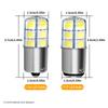 2/10 Pieces of 1156 BA15S P21W 1157 BAY15D P21/5W S25 G18 Grade A LED 5050 Chips Brake Light Bulbs Reverse Parking Turn Signals Bulbs 7