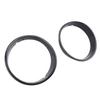 Headlight Bezel Covers, Black Headlight Bezels for Toyota TJ 1997-2006 - Scratch-Free Decorative Headlamp Trim Rings (2pcs)