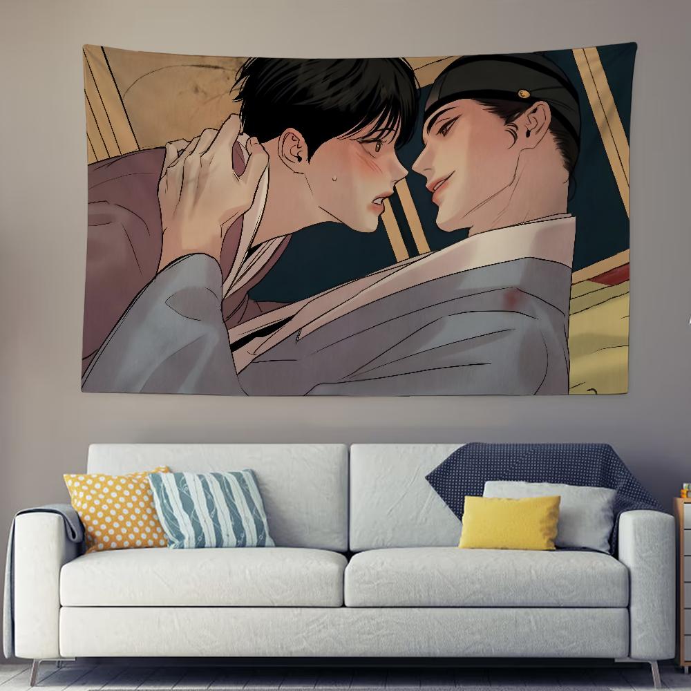 Anime Manhwa PPainter of the NNight Cool Aesthetic Tapestry Wall Background Hanging Cloth for Bedroom Room Decor Party