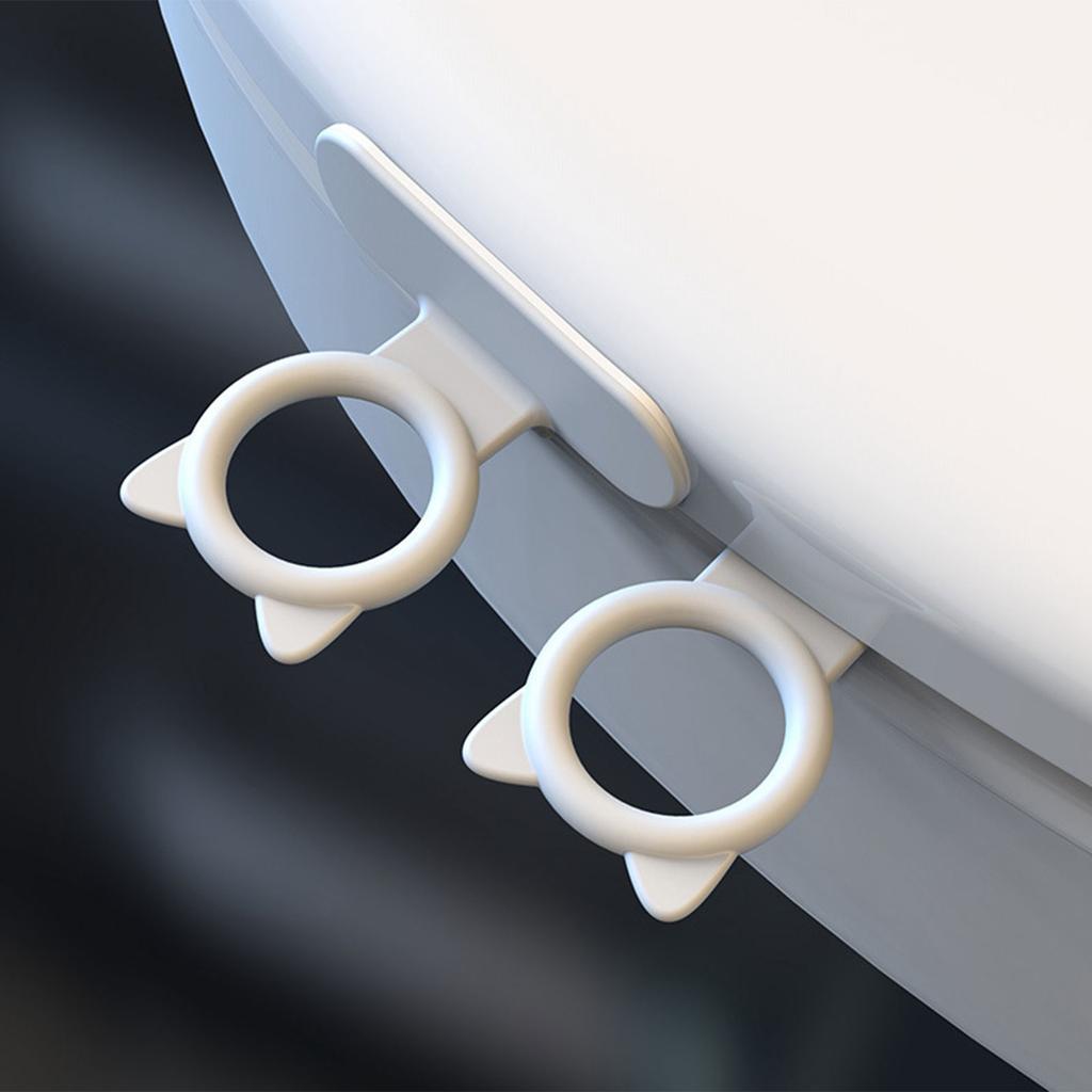 Toilet Seat Lifter Handle Holder Toilet Lid Lift Tool Rings Flapper Bathroom Sanitary Closestool Holder Toilets Seats