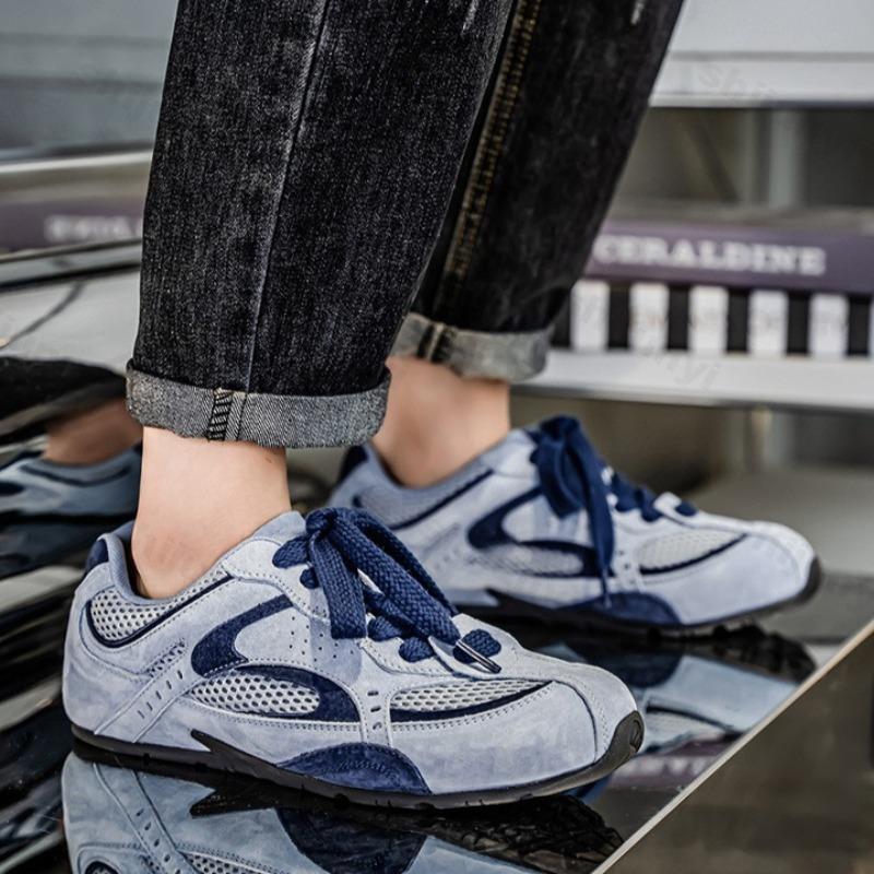 Fashion Casual Sports Shoes for Men 2025 New Summer Mesh Breathable Comfortable Low Top Shoes Fashion Trendy Non slip Platform sneakers