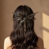 Fermacapelli Elettronico a Farfalla Ala di Farfalla Decorativa Ornamentale Traslucida per Capelli